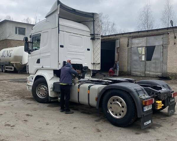 Белый Сканиа Р 420, объемом двигателя 11.71 л и пробегом 1 тыс. км за 16000 $, фото 9 на Automoto.ua