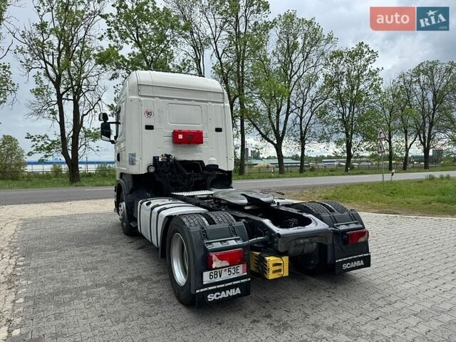Белый Сканиа Р 420, объемом двигателя 12 л и пробегом 925 тыс. км за 16800 $, фото 3 на Automoto.ua