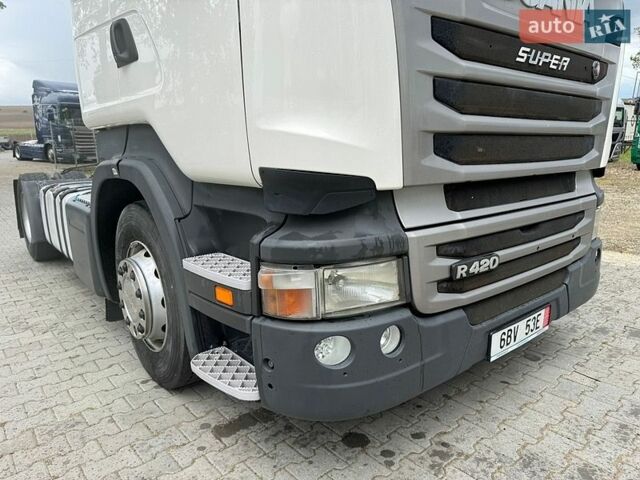 Белый Сканиа Р 420, объемом двигателя 12 л и пробегом 925 тыс. км за 16800 $, фото 13 на Automoto.ua