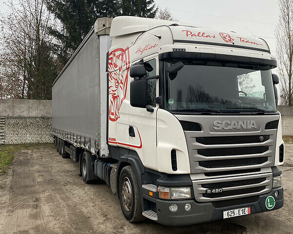 Білий Сканіа Р 420, об'ємом двигуна 0 л та пробігом 185 тис. км за 16000 $, фото 1 на Automoto.ua