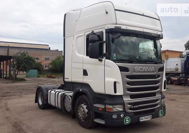 Белый Сканиа Р 420, объемом двигателя 12 л и пробегом 1 тыс. км за 17200 $, фото 13 на Automoto.ua