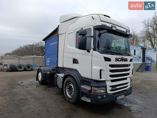 Белый Сканиа Р 420, объемом двигателя 11.7 л и пробегом 1 тыс. км за 17500 $, фото 1 на Automoto.ua
