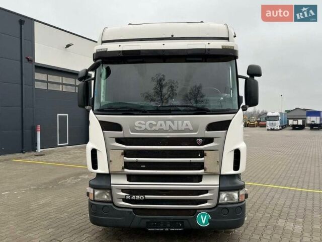 Белый Сканиа Р 420, объемом двигателя 11.7 л и пробегом 980 тыс. км за 11500 $, фото 1 на Automoto.ua