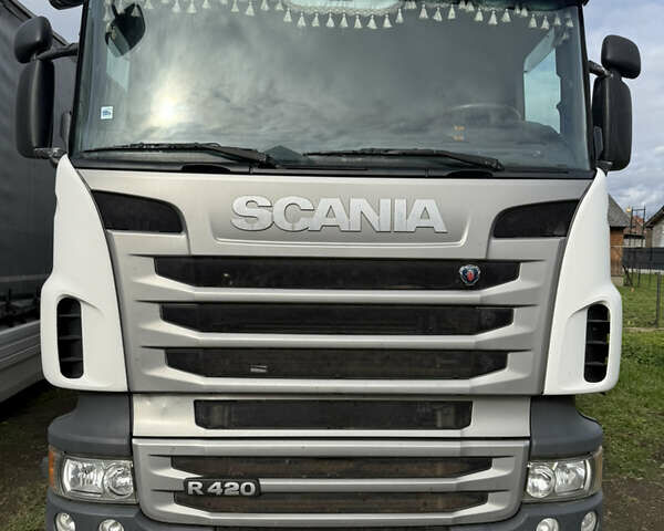 Белый Сканиа Р 420, объемом двигателя 11.7 л и пробегом 780 тыс. км за 22500 $, фото 2 на Automoto.ua