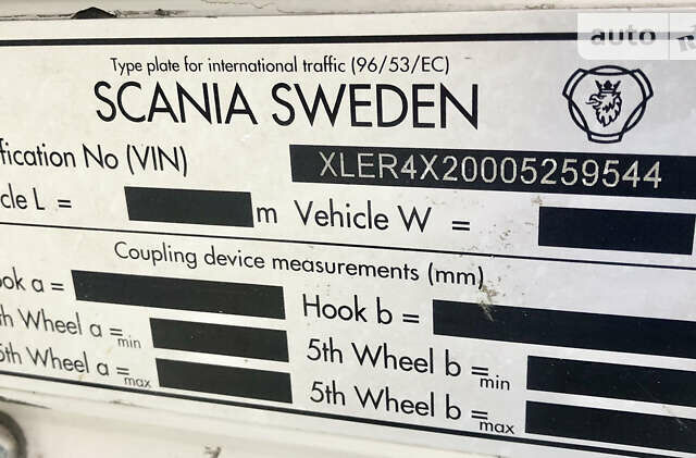 Білий Сканіа Р 420, об'ємом двигуна 12 л та пробігом 800 тис. км за 27900 $, фото 17 на Automoto.ua