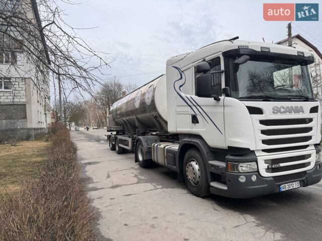 Білий Сканіа Р 420, об'ємом двигуна 12 л та пробігом 490 тис. км за 31500 $, фото 1 на Automoto.ua