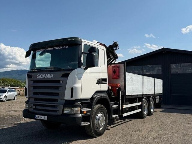 Белый Сканиа Р 420, объемом двигателя 11.7 л и пробегом 532 тыс. км за 67500 $, фото 2 на Automoto.ua