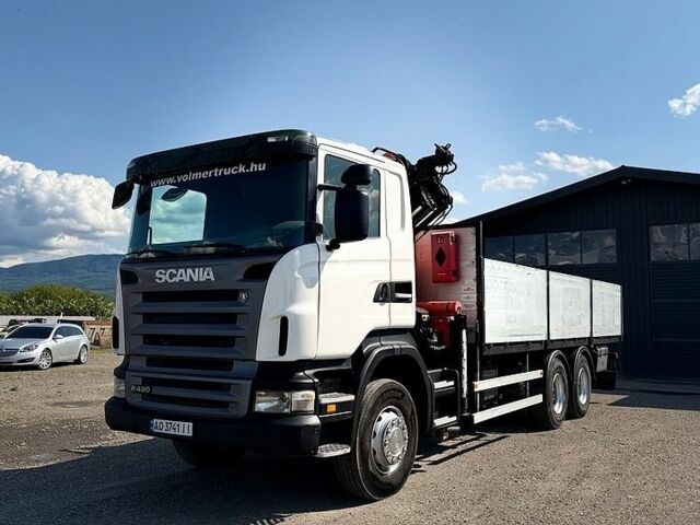 Белый Сканиа Р 420, объемом двигателя 11.7 л и пробегом 532 тыс. км за 67500 $, фото 3 на Automoto.ua