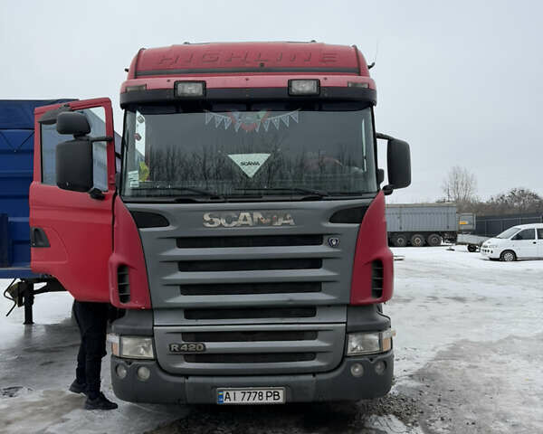 Красный Сканиа Р 420, объемом двигателя 11.71 л и пробегом 2 тыс. км за 11500 $, фото 1 на Automoto.ua