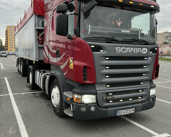 Красный Сканиа Р 420, объемом двигателя 11.71 л и пробегом 22 тыс. км за 13000 $, фото 4 на Automoto.ua