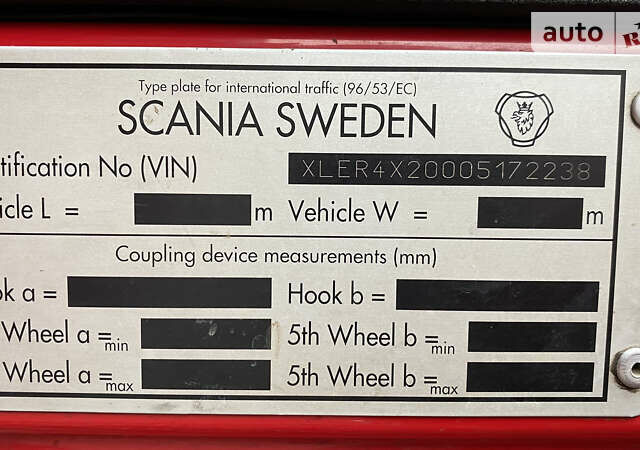 Червоний Сканіа Р 420, об'ємом двигуна 11.7 л та пробігом 1 тис. км за 11200 $, фото 25 на Automoto.ua