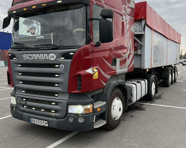 Красный Сканиа Р 420, объемом двигателя 11.71 л и пробегом 22 тыс. км за 13000 $, фото 5 на Automoto.ua
