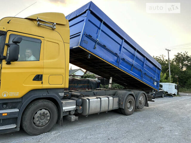 Желтый Сканиа Р 420, объемом двигателя 13 л и пробегом 459 тыс. км за 45000 $, фото 8 на Automoto.ua