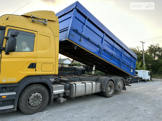 Жовтий Сканіа Р 420, об'ємом двигуна 13 л та пробігом 459 тис. км за 45000 $, фото 8 на Automoto.ua