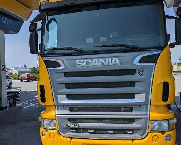 Жовтий Сканіа Р 420, об'ємом двигуна 11.7 л та пробігом 1 тис. км за 14000 $, фото 12 на Automoto.ua