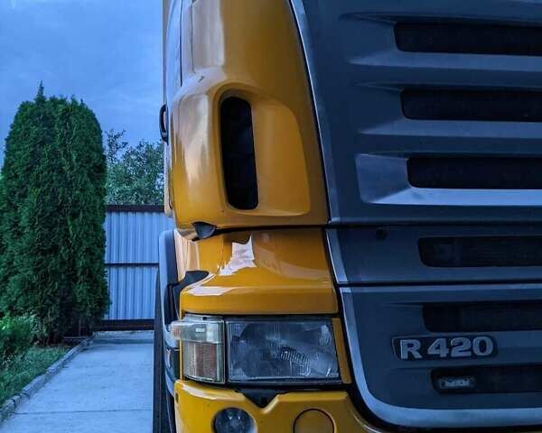 Жовтий Сканіа Р 420, об'ємом двигуна 11.7 л та пробігом 1 тис. км за 14000 $, фото 11 на Automoto.ua