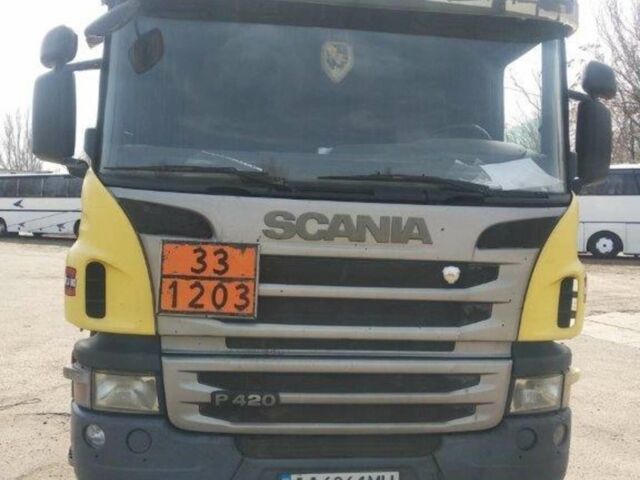 Желтый Сканиа Р 420, объемом двигателя 11.71 л и пробегом 1 тыс. км за 6500 $, фото 5 на Automoto.ua