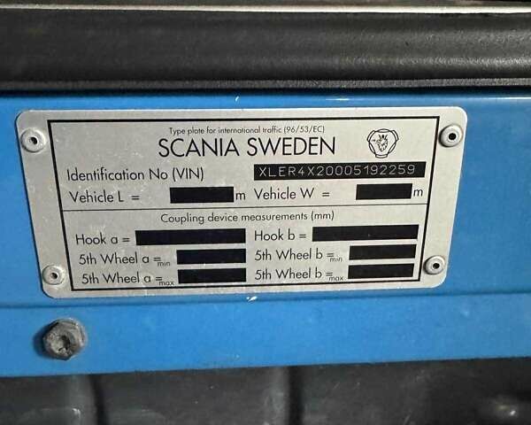 Синій Сканіа Р 420, об'ємом двигуна 11.71 л та пробігом 1 тис. км за 13700 $, фото 14 на Automoto.ua