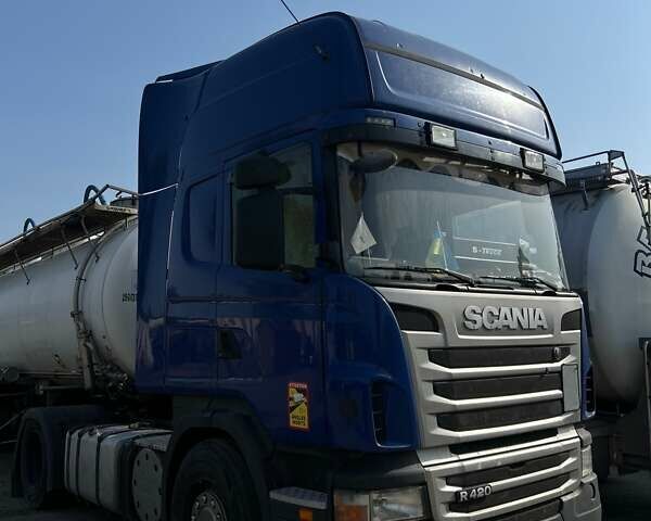 Синий Сканиа Р 420, объемом двигателя 12 л и пробегом 1 тыс. км за 15000 $, фото 2 на Automoto.ua