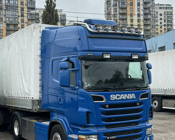 Синий Сканиа Р 420, объемом двигателя 11.71 л и пробегом 975 тыс. км за 24500 $, фото 2 на Automoto.ua