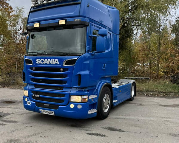Синий Сканиа Р 420, объемом двигателя 11.71 л и пробегом 975 тыс. км за 24500 $, фото 6 на Automoto.ua