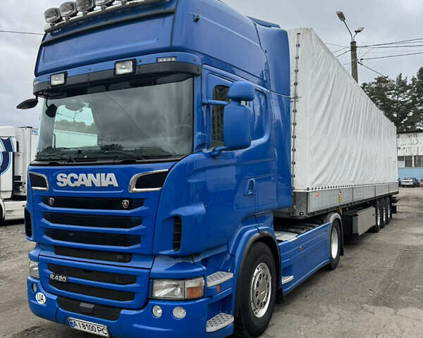 Синий Сканиа Р 420, объемом двигателя 11.71 л и пробегом 975 тыс. км за 24500 $, фото 4 на Automoto.ua