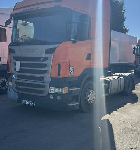 Оранжевый Сканиа Р 420, объемом двигателя 11.71 л и пробегом 978 тыс. км за 17900 $, фото 5 на Automoto.ua