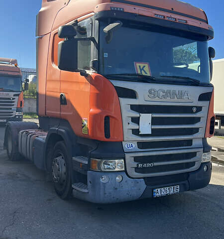 Оранжевый Сканиа Р 420, объемом двигателя 11.71 л и пробегом 978 тыс. км за 17900 $, фото 1 на Automoto.ua