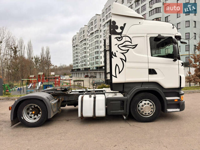 Белый Сканиа R 440, объемом двигателя 12.74 л и пробегом 115 тыс. км за 12900 $, фото 7 на Automoto.ua