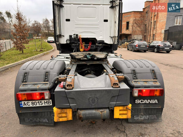 Белый Сканиа R 440, объемом двигателя 12.74 л и пробегом 115 тыс. км за 12900 $, фото 3 на Automoto.ua