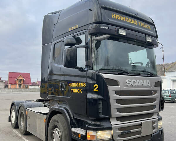 Черный Сканиа R 440, объемом двигателя 12.74 л и пробегом 880 тыс. км за 26000 $, фото 3 на Automoto.ua