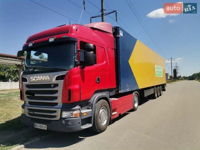 Красный Сканиа R 440, объемом двигателя 12.74 л и пробегом 120 тыс. км за 15500 $, фото 8 на Automoto.ua