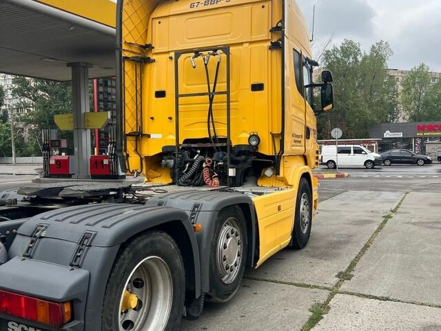 Желтый Сканиа R 440, объемом двигателя 12.74 л и пробегом 7 тыс. км за 27000 $, фото 4 на Automoto.ua