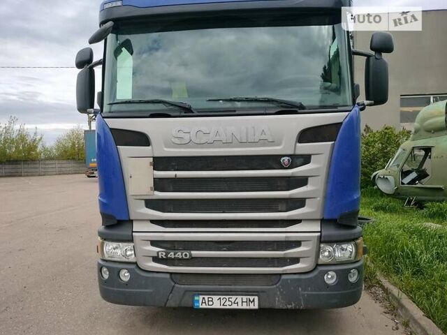 Синий Сканиа R 440, объемом двигателя 13 л и пробегом 670 тыс. км за 40000 $, фото 2 на Automoto.ua