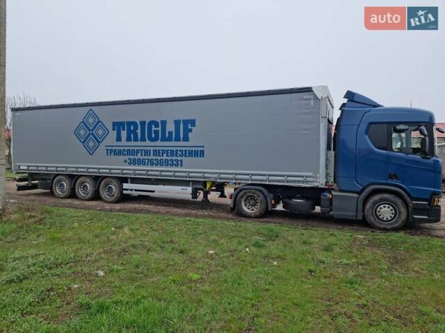 Синий Сканиа R 440, объемом двигателя 12.8 л и пробегом 205 тыс. км за 80000 $, фото 10 на Automoto.ua
