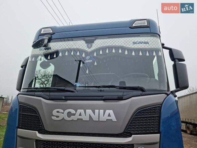 Синий Сканиа R 440, объемом двигателя 12.8 л и пробегом 205 тыс. км за 80000 $, фото 1 на Automoto.ua