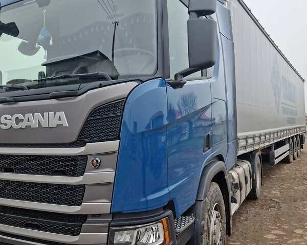 Синий Сканиа R 440, объемом двигателя 12.8 л и пробегом 205 тыс. км за 80000 $, фото 9 на Automoto.ua