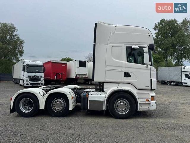 Белый Сканиа Р 480, объемом двигателя 12.74 л и пробегом 856 тыс. км за 21500 $, фото 7 на Automoto.ua
