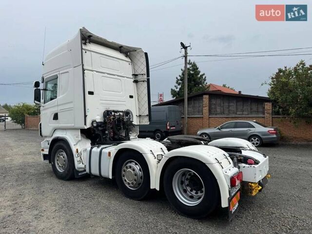 Белый Сканиа Р 480, объемом двигателя 12.74 л и пробегом 856 тыс. км за 21500 $, фото 4 на Automoto.ua