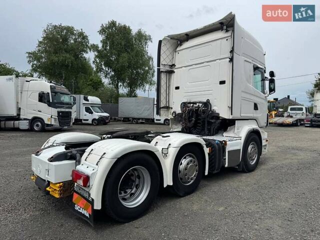 Белый Сканиа Р 480, объемом двигателя 12.74 л и пробегом 856 тыс. км за 21500 $, фото 6 на Automoto.ua