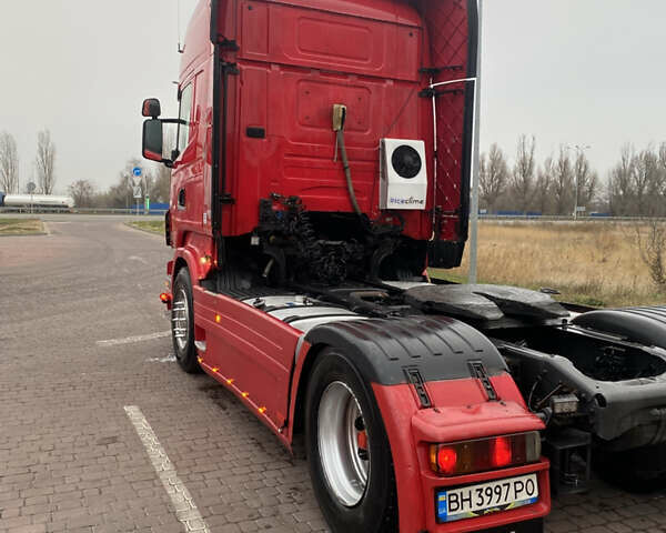 Красный Сканиа Р 480, объемом двигателя 12.74 л и пробегом 140 тыс. км за 25000 $, фото 6 на Automoto.ua