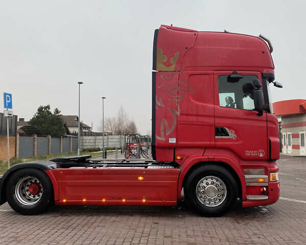 Красный Сканиа Р 480, объемом двигателя 12.74 л и пробегом 140 тыс. км за 25000 $, фото 15 на Automoto.ua