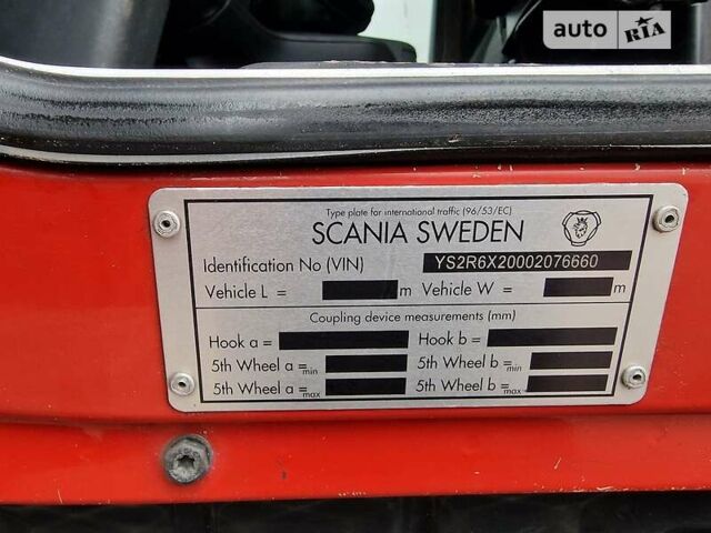 Сканіа Р 480, об'ємом двигуна 12.74 л та пробігом 809 тис. км за 36000 $, фото 12 на Automoto.ua