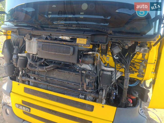 Жовтий Сканіа Р 480, об'ємом двигуна 12.74 л та пробігом 1 тис. км за 11900 $, фото 8 на Automoto.ua