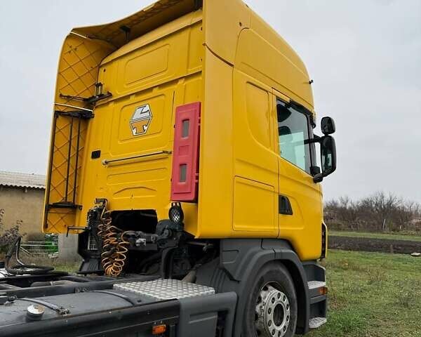 Жовтий Сканіа Р 480, об'ємом двигуна 12.74 л та пробігом 1 тис. км за 12000 $, фото 5 на Automoto.ua