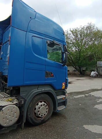 Синий Сканиа Р 480, объемом двигателя 11.7 л и пробегом 960 тыс. км за 8000 $, фото 7 на Automoto.ua