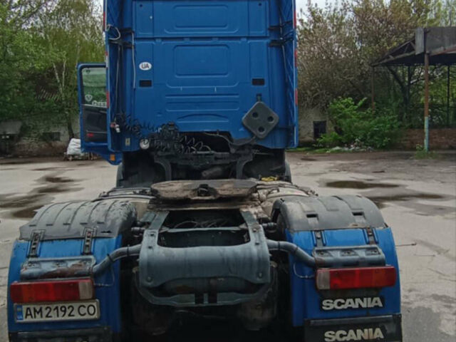 Синий Сканиа Р 480, объемом двигателя 11.7 л и пробегом 960 тыс. км за 7000 $, фото 10 на Automoto.ua