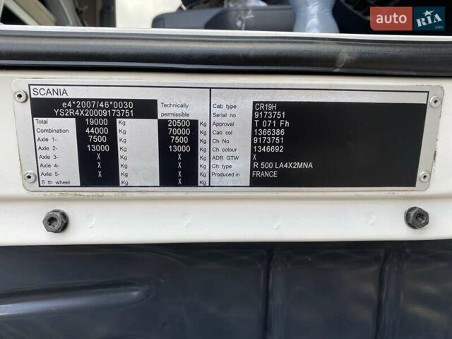 Белый Сканиа Р 500, объемом двигателя 15.6 л и пробегом 1 тыс. км за 34309 $, фото 3 на Automoto.ua