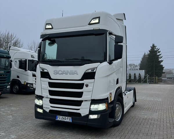 Белый Сканиа Р 500, объемом двигателя 12.7 л и пробегом 787 тыс. км за 53000 $, фото 4 на Automoto.ua
