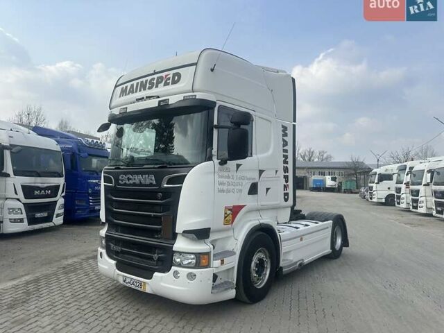 Белый Сканиа R 580, объемом двигателя 15.6 л и пробегом 748 тыс. км за 33600 $, фото 2 на Automoto.ua